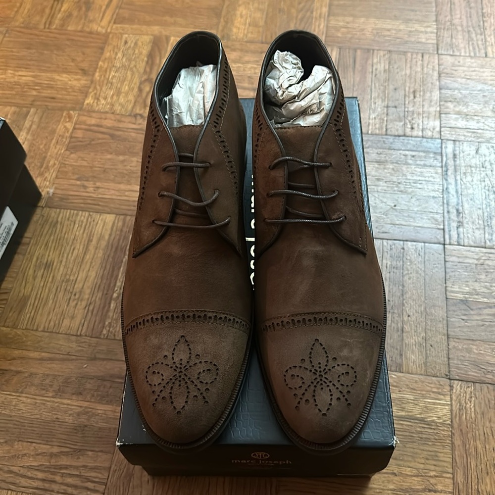 Marc Joseph New York Men's Leather Gold Collection